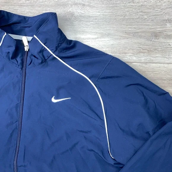 Nike Dry Fit Jacket Navy Blue Large - Picture 5 of 15